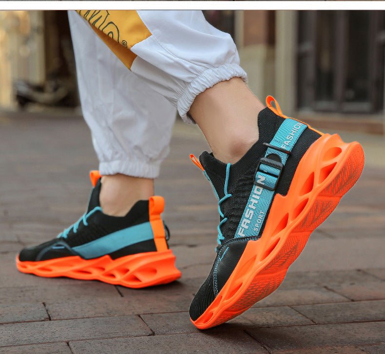 Fashion Trend Mesh Men's Shoes Casual Shoes Men's Sports Shoes Large Size - Zelchyss-CJNS104869301AZ